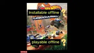 Installable and playable offline? Hot Wheels Unleashed 2 (Ps4+Ps5)