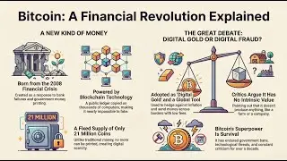 BITCOIN Explained: Digital Gold or Digital Fraud? The Financial Revolution in 5 Minutes