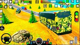 Army Bus Wala Game &ndash; New Army Bus Simulator 3D | Android Gameplay 2026