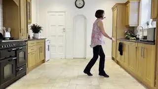 Caribbean Plans line dance demo & practice with music