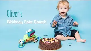 Oliver - 1st Birthday Cake Smash session in London, UK