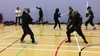 First test of the Regenyei Polish Sabre
