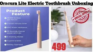 Unboxing SB100 Sonic Lite Battery Operated Electric Toothbrush | First Look & Features