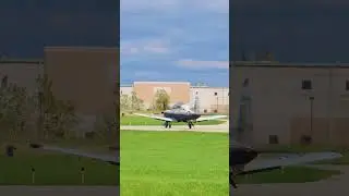 U.S. Air Force | Raytheon T-6A Texan II Engine Runup Before Takeoff From JCI | VN 04-3747