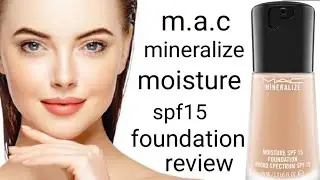 foundation lagane ka tarika/m.a.c mineralize foundation