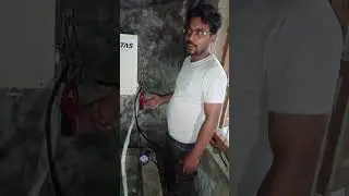 Split AC#leak test  chor leak miner leak kaise nikale R32 gascharge#electrical#automobile#minivlog