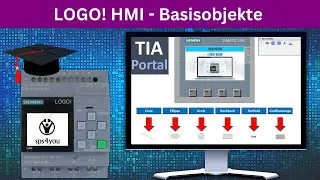 LOGO! HMI Basisobjekte - Siemens LOGO! Online Kurs Kapitel 11.4 - LOGO programmieren lernen