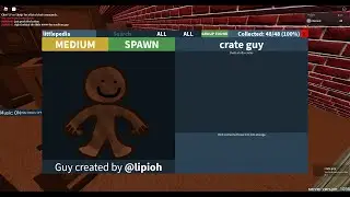 HOW To Get Crate Guy (Find The Little Guys) (Medium Difficulty)