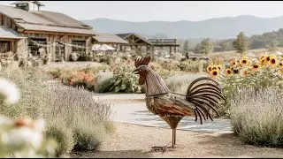 Timeless Farmhouse Garden Decor Ideas for a Warm, Rustic Outdoor Look