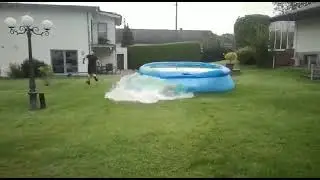 Pool Abbau