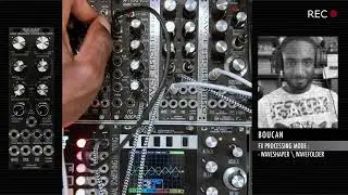 BOUCAN as Wavefolder & Waveshaper | Eurorack Demo Test