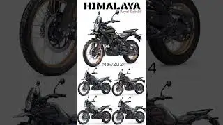 Royal Enfield Himalaya New2024 #RoyalEnfield #Himalaya #New2024 #Sherpa450 #adventure #touring