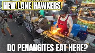 Is New Lane streetfood catered to tourists? Local Penang family have dinner to find out! #vlog