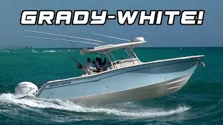 Grady-White riding on waves!