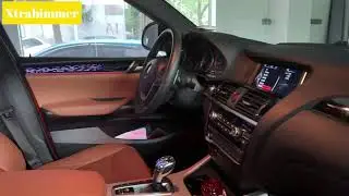 Stunning Phantom Dynamic Ambient Light Animation | BMW X3 F25 & X4 F26 Interior Upgrade #bmwx3