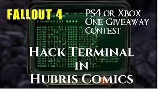 Fallout 4 - Gameplay Walkthrough - Hack Terminal in Hubris Comics