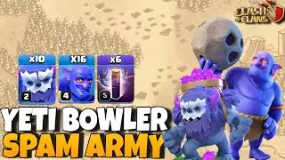 3-Star Clan War Strategy! TH12 Yeti Bowler Smash! Clash of Clans