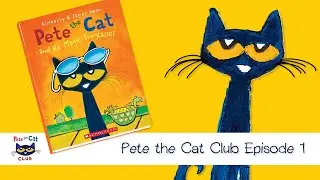 Pete the Cat and His Magic Sunglasses | How to Draw Pete the Cat | Kid's Book Read Aloud
