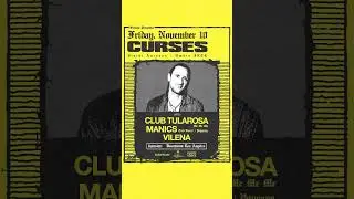 Nov 10 Sirens: Curses, Club Tularosa, Manics, Vilena @ DTLA