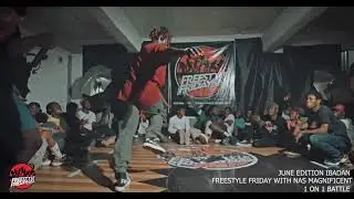 IJO VS DAVINCI // FREESTYLE FRIDAY WITH NAS MAGNIFICENT// JUNE 2021 EDITION // IBADAN