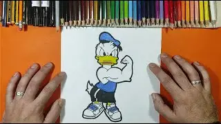 Como dibujar al Pato Donald 😲😍paso a paso 5 - Disney | How to draw Donald Duck 😲 5 - Disney