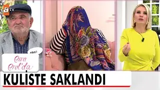 Abdi Amca'nın 27 yaş küçük aşkı canlı yayına gelip saklandı! - Esra Erol'da 9 Kasım 2022