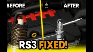 Audi RS3 Spark Plug Replacement at Mactec Enterprises. #mactecenterprises #automobile