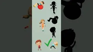 Что это за силуэты? #animation #cartoon #funny #games #sports #kids