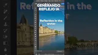 C&oacute;mo generar reflejos perfectos en segundos Photoshop IA #shorts