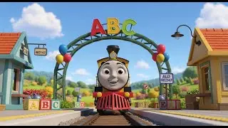 Choo Choo ABC Train 🚂🔤 | Fun Alphabet Rhyme for Kids | Nursery Rhymes & Learning Songs