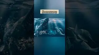 Top 5 most terrifying extinct Animals #extinct #prehistoric #ocean #mammals #shorts