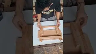 assemble a folding study table #akani_id #po_woodworking #tips #tricks #ideas #woodworking #diy