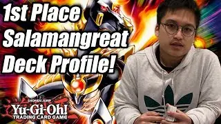 Yu-Gi-Oh! Oceanic WCQ 1st Place Salamangreat Deck Profile! ft. Charles Loo!