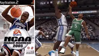 NCAA March Madness 2005 PS2 | Marshall vs North Carolina | Dynasty Mode