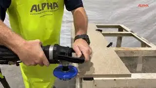 How to Create the Perfect Edge Treatment on Porcelain Paver Tile