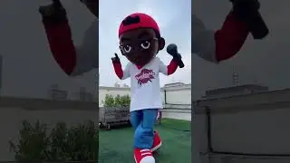 While making the mascot costume, I became a fan of him!@verbalase #shorts #shortvideo #verbalase