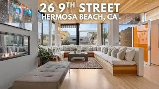 Inside a $6.8M Architectural Masterpiece | Hermosa Beach Luxury Home Tour
