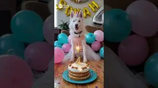 Хаски получит сюрприз на день рождения!!!