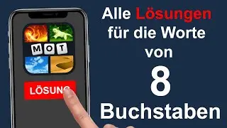 4 Bilder 1 Wort 8 Buchstaben ❤️ Alle L&ouml;sungen