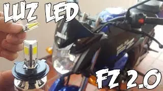 Como poner luz led a Fz 2.0