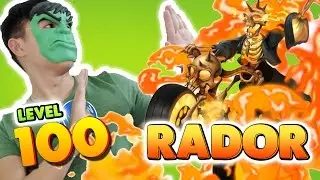 Monster Legends: Rador level 1 to 100 - Combat PVP