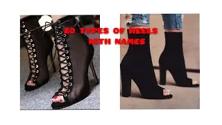 Different Types of Heels with Names || Heels collection for girls ||