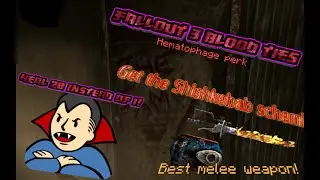 Fallout 3 - How to get the Hematophage perk (Blood ties)