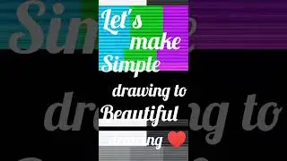Beautiful Scenery 🏞️🏝️#handmade #art #drawing #scenery #video #viral #beautifulnature