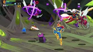 Nova & Phyla Vell in Heteropteron // Marvel Cosmic Invasion