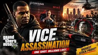 GTA 5 PC Vice Assassination Mission😱 | Franklin Intense Cop Chase Gameplay #gta5 #gaming