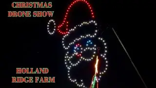 Рождественское шоу дронов на ферме Holland Ridge Farms!