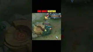 Beatrix One Shot Combo #mobilelegends #mlbb #shorts #ml #beatrix