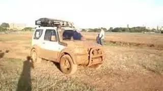 Zulia extremo en pista de rustitrial la Vergota en quiebre..