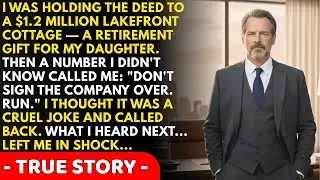 An Unknown Number Called Me, Don't Sign the Company Over  Run  When I Traced the Call, I Discovered&hellip;